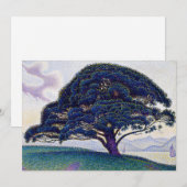 Invitation Paul Signac - Le pin de Bonaventure (Devant / Derrière)