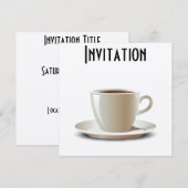 Invitation Pause café ! (Devant / Derrière)
