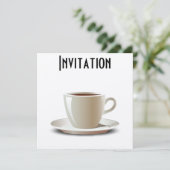 Invitation Pause café ! (Debout devant)