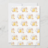 Invitation Pause de la partie de couche avant que le bébé soi (Dos)