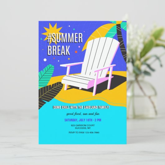 Invitation Pause estivale (Debout devant)