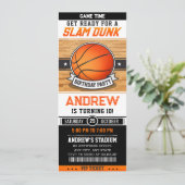 Invitation Pause rapide personnelle fête d'anniversaire (Debout devant)