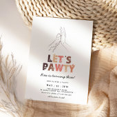 Invitation Pawty Dog Anniversaire