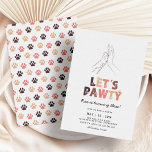 Invitation Pawty Dog Anniversaire<br><div class="desc">Pawty Dog Birthday Invitation carlin anniversaire,  carlin anniversaire,  anniversaire dalmate,  corgi anniversaire invitations,  beagle anniversaire invitations,  fête d'anniversaire beagle</div>