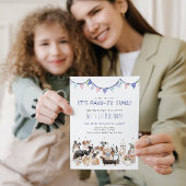 Invitation Pawty Time Chien Chien Chien Chien Chien Anniversa