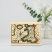 Invitation Pays de Galles - Ancien Antiquaire historique Cart (Debout devant)