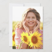 Invitation Pays de Sunflower Eucalyptus 2023 (Dos)