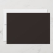 Invitation Pays Fleurs occidentales (Dos)
