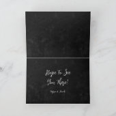 Invitation Pays Ouest Noir Et Blanc Rodéo Taureau (Intérieur)