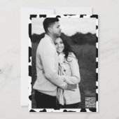 Invitation Pays Ouest Vintage Rodéo Dernier Bachelorette (Dos)