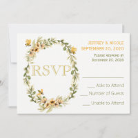Pays Réponse de Mariage Floral Bumble Bee