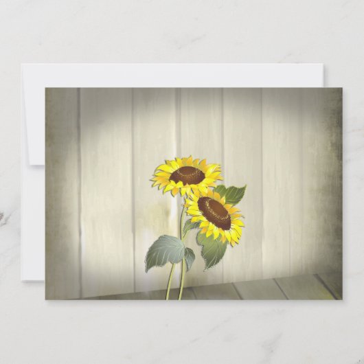 INVITATION PAYS RUSTIQUE MASON JAR AVEC DES SOUFFRES (Dos)