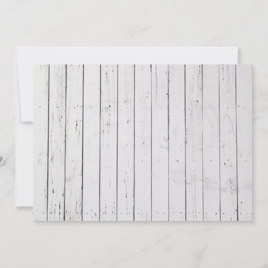 Invitation Pays Rustique Mason Jar & Hydrangea Mariage (Dos)