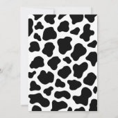 Invitation Pays Vache Imprimer Vache Thématique Mariage Enreg (Dos)