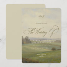 Paysage Antique Peinture Mariage Campagnard