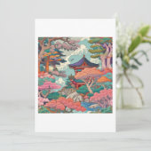 Invitation paysage asiatique (Debout devant)