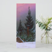 Invitation Paysage d'hiver Caspar David Friedrich (Debout devant)