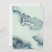 Invitation Paysage du lac avec Mariage cygne (Dos)