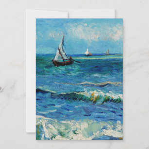 Invitation Paysage marin aux Saintes-Maries Beaux-Arts