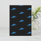 Invitation Paysage marin du requin Wilderness (Debout devant)