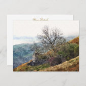 Invitation PAYSAGE MONTAGNE (Devant / Derrière)