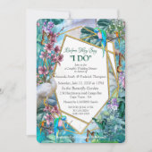 Invitation Paysage tropical (Devant)