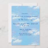 Invitation Paysage tropical (Dos)