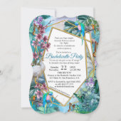 Invitation Paysage tropical (Devant)