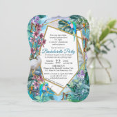 Invitation Paysage tropical (Debout devant)