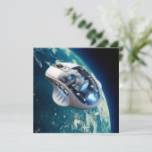 Invitation PC Mouse-Spacecraft : Cliquez sur Earth Orbit. (Debout devant)