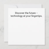 Invitation PC Mouse-Spacecraft : Cliquez sur Earth Orbit. (Dos)