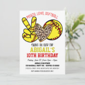 Invitation Peace Amour Softball (Debout devant)