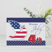 Invitation Peace Dove 4 juillet | Événement (Debout devant)