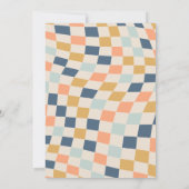 Invitation Peace Out 5e année Super Graduation Party (Dos)