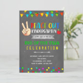 invitation Peace Out Kindergarten (Debout devant)