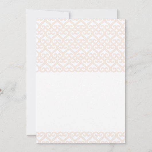 Invitation Peach Blush Citrouille TOMBE DANS L'AMOUR Engageme (Dos)