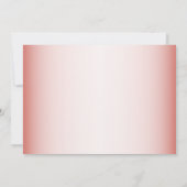 Invitation Peach Floral Heart Modern Wedding Rehearsal Dinner (Dos)