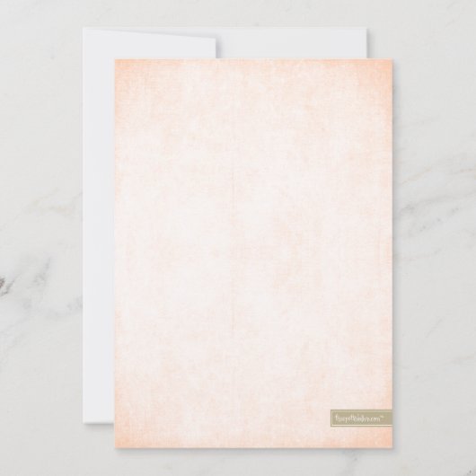 Invitation Peach & Gold Parties scintillant Look Bachelorette (Dos)