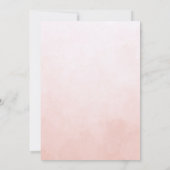 Invitation Peach Poppy + Baby shower Rose (Dos)