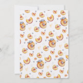 Invitation Peach Veuillez | Peach Bellini Bachelorette Party (Dos)