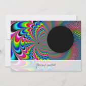 Invitation Peackock A Delic - Art Fractal (Devant)