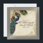 Invitation Peacock & Feather Mariage formel Inviter Argent<br><div class="desc">SÉLECTION DU PAPIER : Ceci est montré sur "papier de base", un autre grand choix serait "glace métallique" qui est une surface blanche et brillante perle. Il serait également magnifique sur le lin "Champagne Metallic", feutre ou l'un des autres choix. PALETTE DE COULEUR : argent métallique, tan, crème bleu royal,...</div>