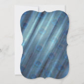 Invitation Peacocks & Emerald Green Metallic Silk & Gold (Dos)