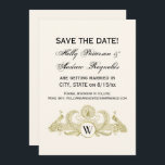 Invitation Peacocks vintages Monogram Faux Gold Ivory BG<br><div class="desc">Peacocks vintages avec Monogramme - Couleur Arrière - plan ivoire Invitations personnalisables et accessoires avec une image stylisée vintage d'un Peacocks avec Monogramme. Vous pouvez facilement modifier ces produits en ajoutant des champs de texte, en supprimant des champs de texte existants, en modifiant des images de conception ou en ajoutant...</div>