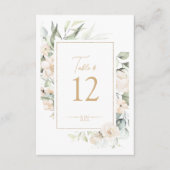 Invitation Pearl Blush Floral Elegance Numéro de tableau ID98 (Devant)