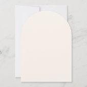 Invitation Pearl Blush Floral Graduation Arch ID989 (Dos)