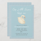 Invitation Pearl Swan Collection d'anniversaire (Devant / Derrière)