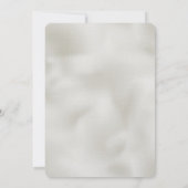 Invitation Pearl White Luxe Mariage (Dos)