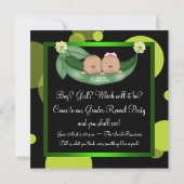 Invitation Peas Dans Un Pod Révélation Africaine Américaine S (Dos)