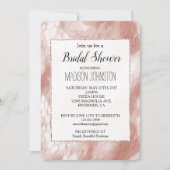 Invitation Peau de serpent blanc rose rose (Devant)